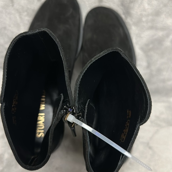 STUART WEITZMAN 5050 BOLD ZIP BOOTIES SIZE 9.5 - Picture 5 of 8
